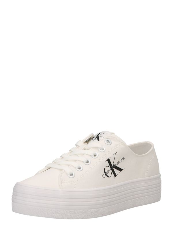 Calvin Klein Jeans Calvin Klein Jeans Ниски маратонки  сиво / черно / мръсно бяло