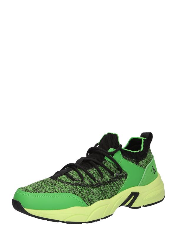 Calvin Klein Jeans Calvin Klein Jeans Ниски маратонки  зелено / черно