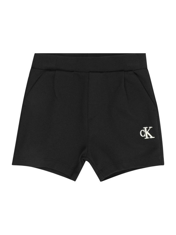 Calvin Klein Jeans Calvin Klein Jeans Панталон  черно / бяло