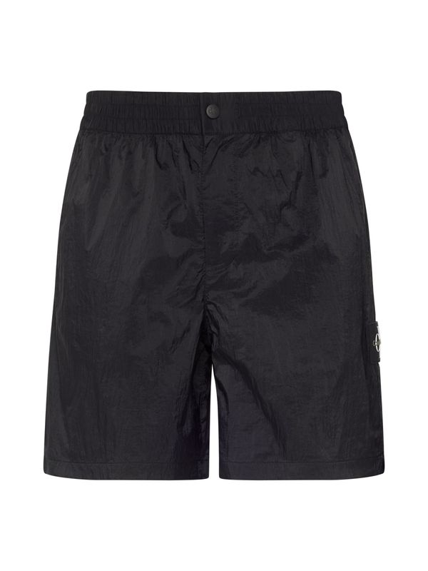 Calvin Klein Jeans Calvin Klein Jeans Панталон  черно / бяло