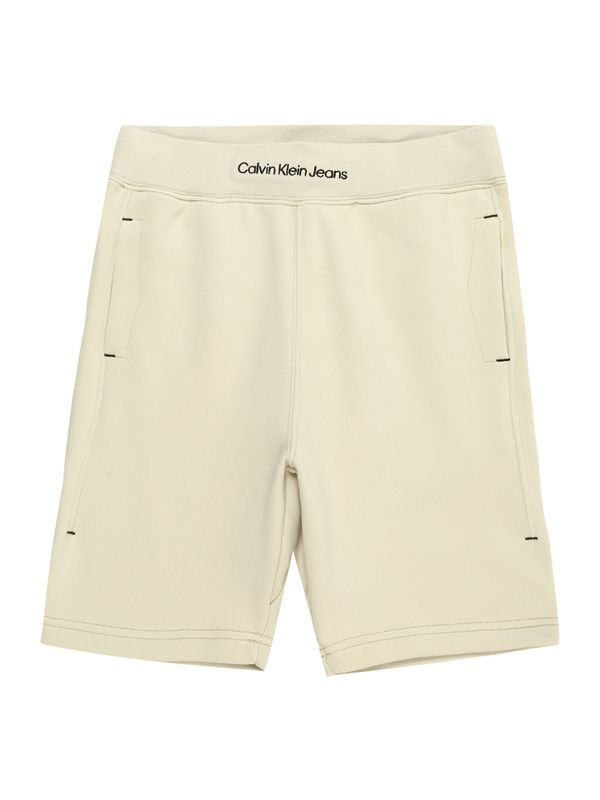 Calvin Klein Jeans Calvin Klein Jeans Панталон  кремаво / черно