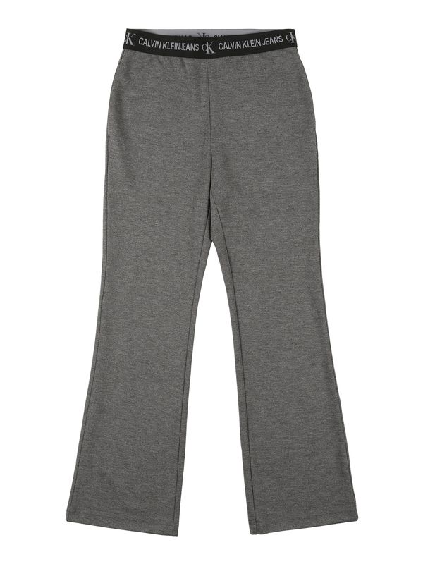 Calvin Klein Jeans Calvin Klein Jeans Панталон  тъмносиво / черно