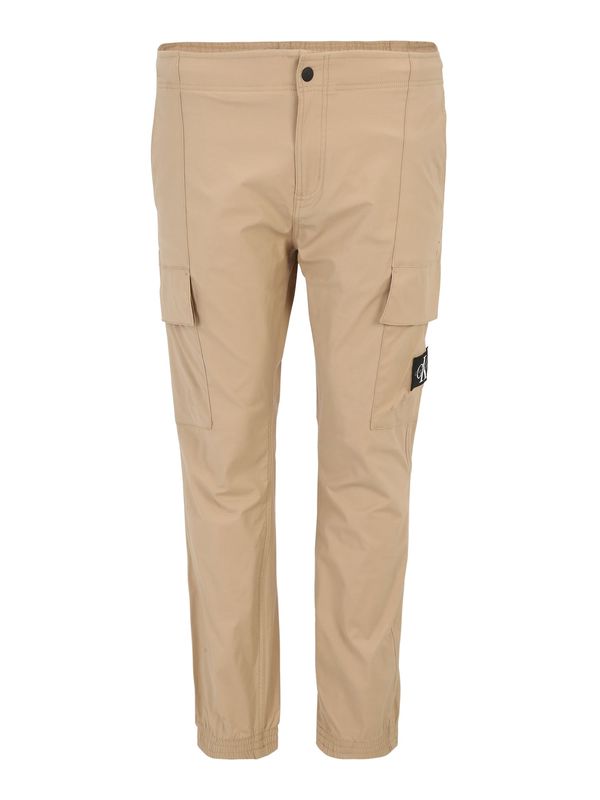 Calvin Klein Jeans Plus Calvin Klein Jeans Plus Карго панталон  пясъчен / черно / бяло