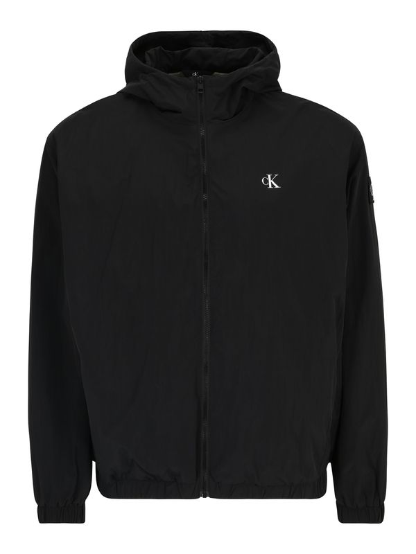 Calvin Klein Jeans Plus Calvin Klein Jeans Plus Преходно яке  черно / бяло