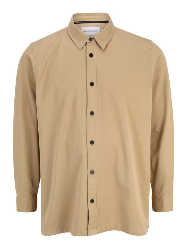 Calvin Klein Jeans Plus Calvin Klein Jeans Plus Риза  цвят "пясък" / черно / бяло