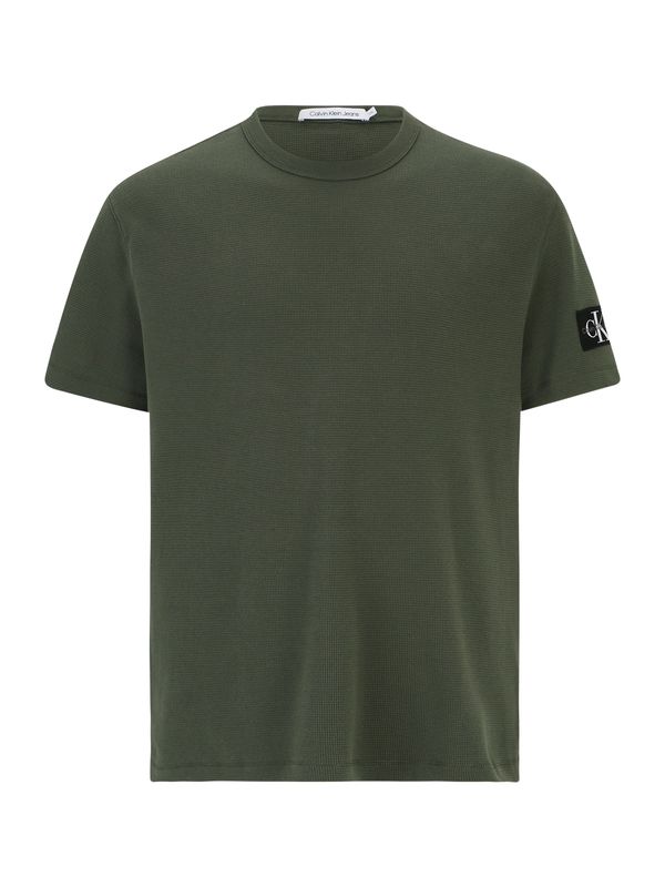 Calvin Klein Jeans Plus Calvin Klein Jeans Plus Тениска  маслина / черно / бяло