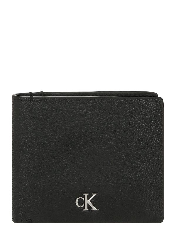 Calvin Klein Jeans Calvin Klein Jeans Портмоне  черно / сребърно