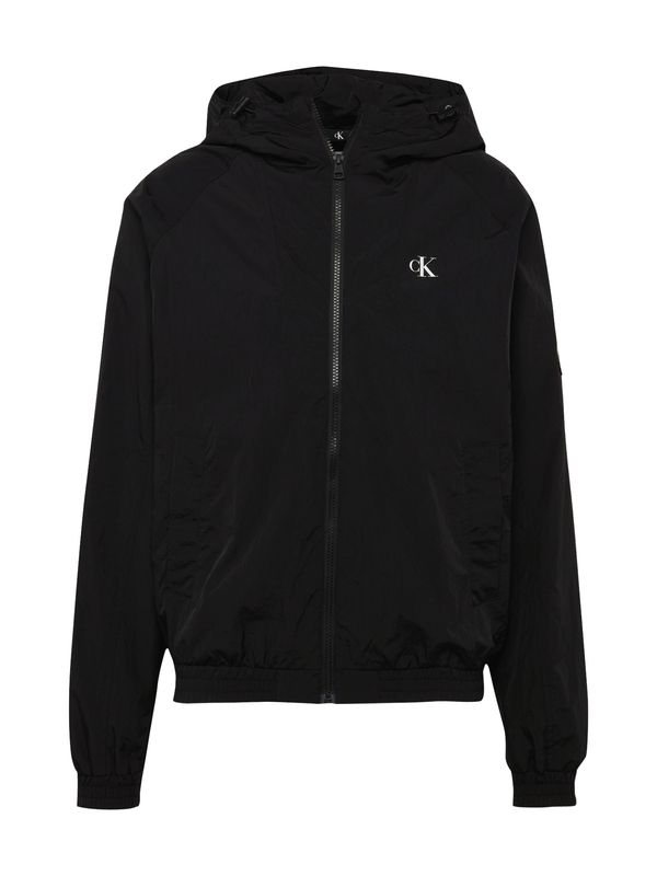 Calvin Klein Jeans Calvin Klein Jeans Преходно яке  черно / бяло