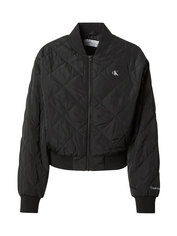 Calvin Klein Jeans Calvin Klein Jeans Преходно яке  черно / бяло