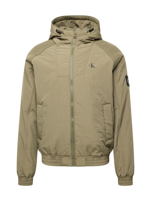 Calvin Klein Jeans Calvin Klein Jeans Преходно яке 'HARRINGTON'  каки / черно