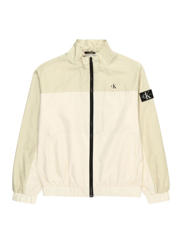 Calvin Klein Jeans Calvin Klein Jeans Преходно яке  пясъчен / светлобежово / черно