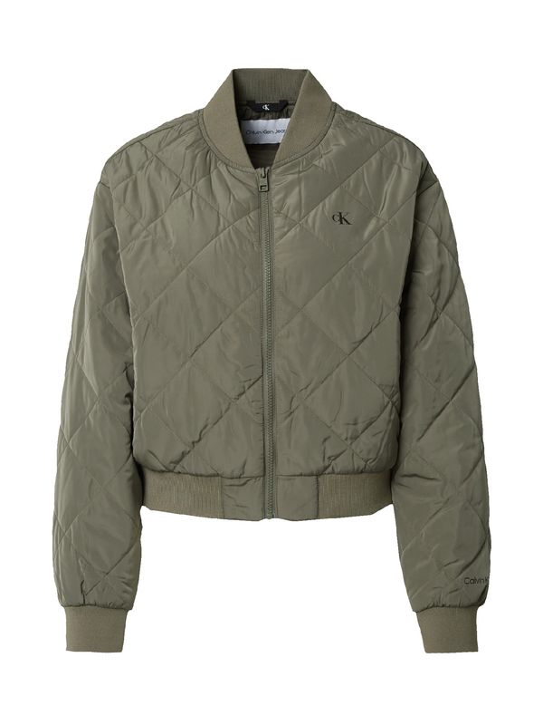 Calvin Klein Jeans Calvin Klein Jeans Преходно яке  зелено / черно