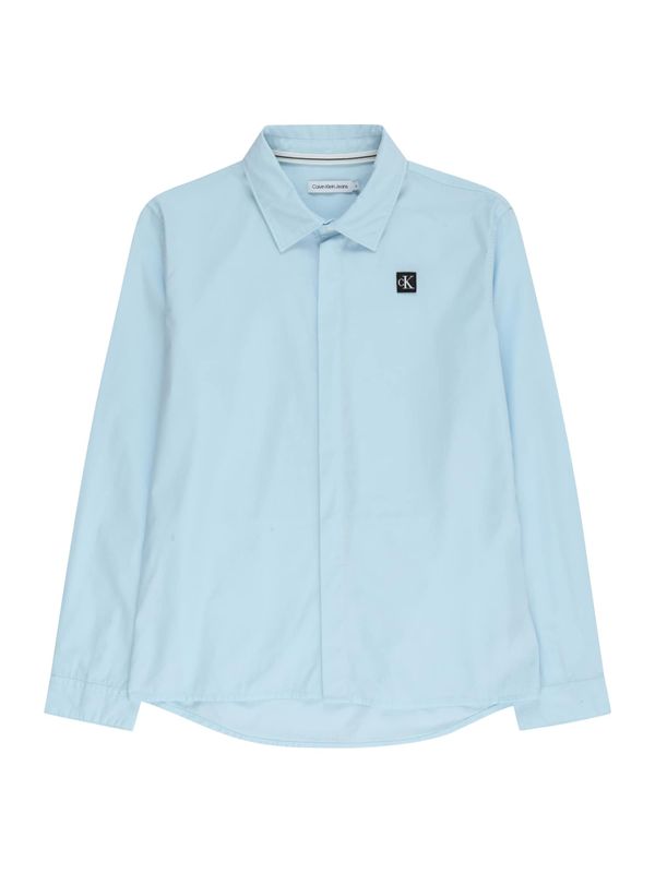 Calvin Klein Jeans Calvin Klein Jeans Риза  небесносиньо / черно / мръсно бяло