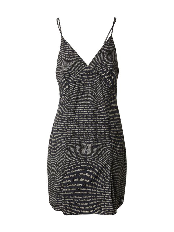 Calvin Klein Jeans Calvin Klein Jeans Рокля  бежово / черно