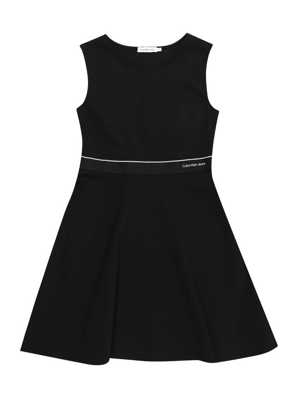 Calvin Klein Jeans Calvin Klein Jeans Рокля  черно / бяло