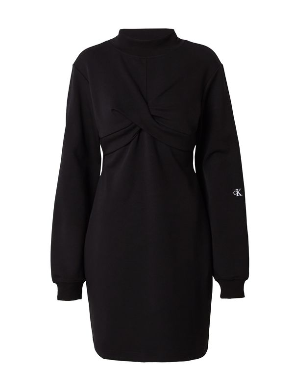 Calvin Klein Jeans Calvin Klein Jeans Рокля  черно / бяло