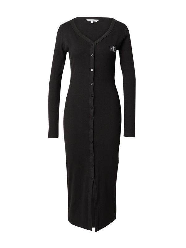 Calvin Klein Jeans Calvin Klein Jeans Рокля  черно / бяло