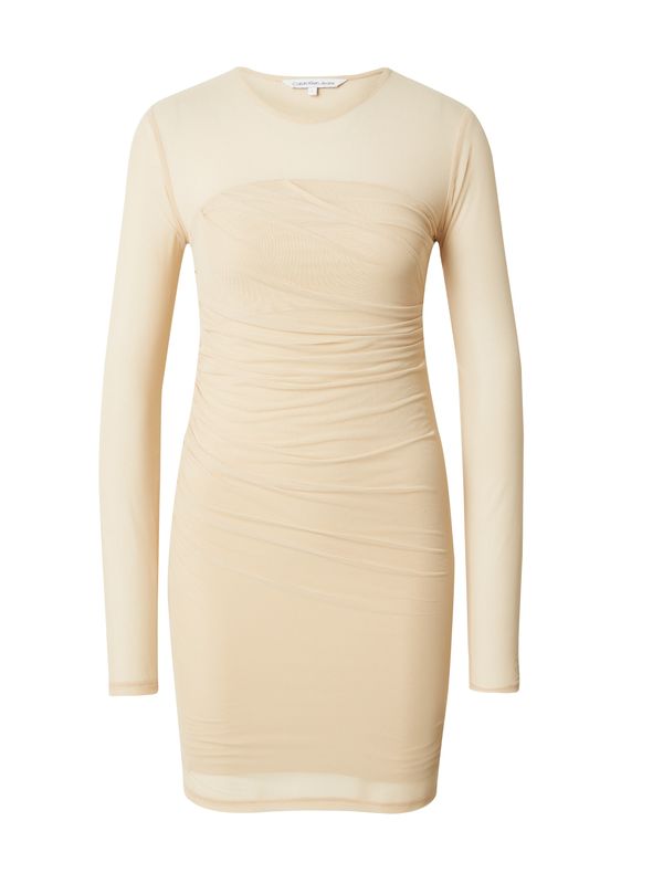 Calvin Klein Jeans Calvin Klein Jeans Рокля  кремаво