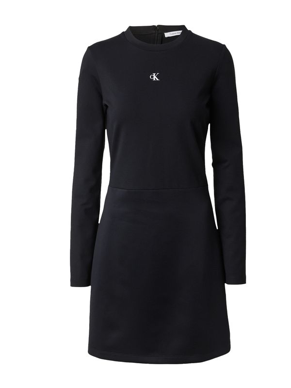Calvin Klein Jeans Calvin Klein Jeans Рокля 'Milano'  нощно синьо / бяло