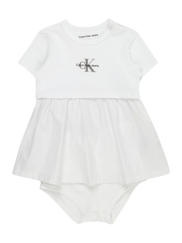 Calvin Klein Jeans Calvin Klein Jeans Рокля  тъмносиво / черно / бяло