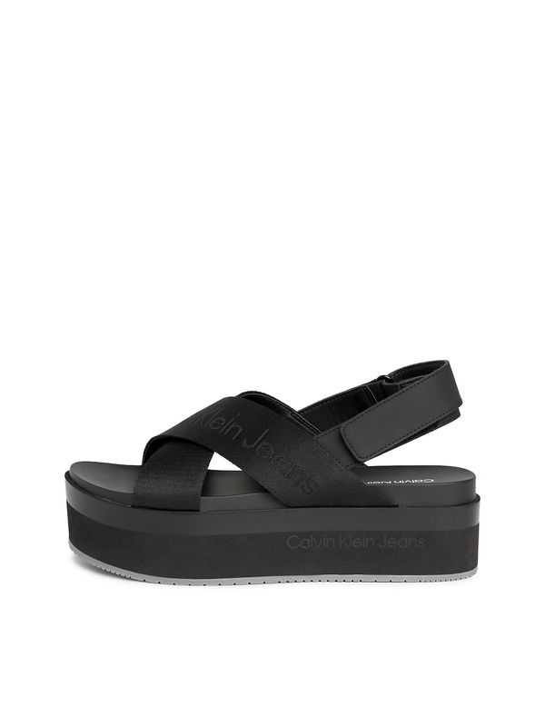 Calvin Klein Jeans Calvin Klein Jeans Сандали с каишка  черно