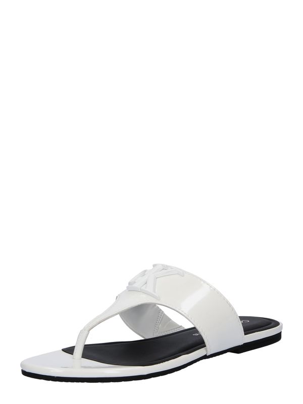 Calvin Klein Jeans Calvin Klein Jeans Сандали с разделител за пръстите  бяло