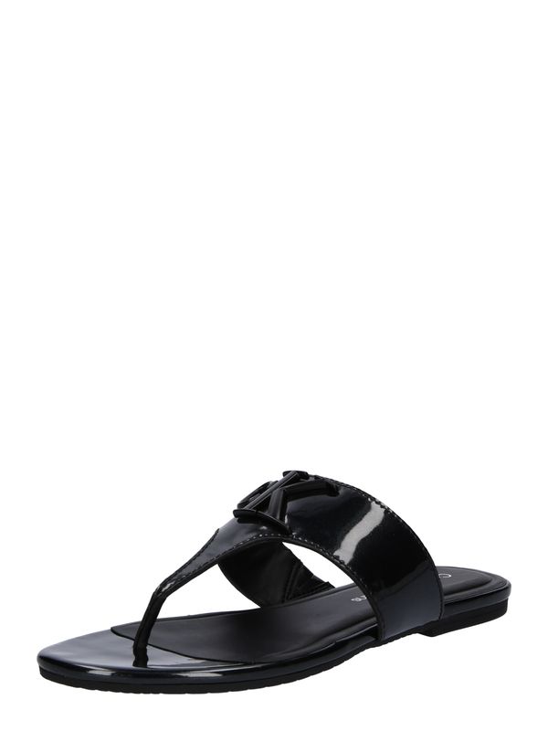 Calvin Klein Jeans Calvin Klein Jeans Сандали с разделител за пръстите  черно