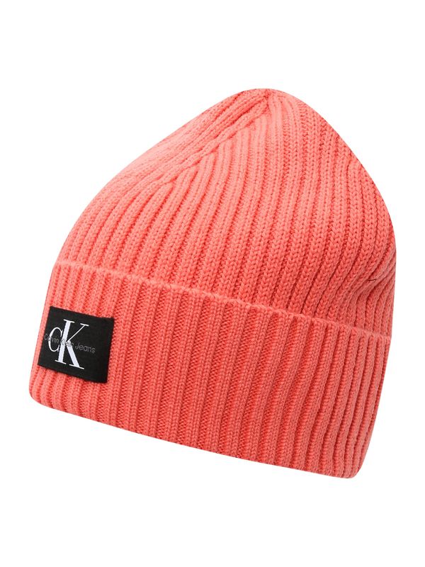 Calvin Klein Jeans Calvin Klein Jeans Шапка  корал / бяло