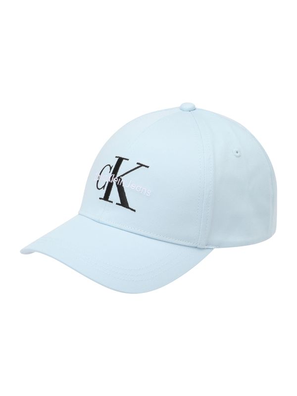 Calvin Klein Jeans Calvin Klein Jeans Шапка с козирка  светлосиньо / черно / бяло
