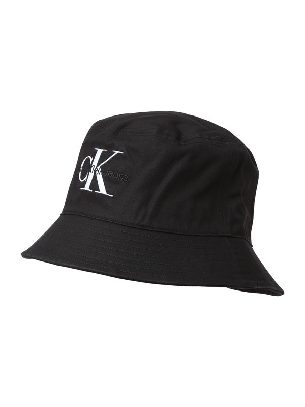 Calvin Klein Jeans Calvin Klein Jeans Шапка с периферия  черно / бяло