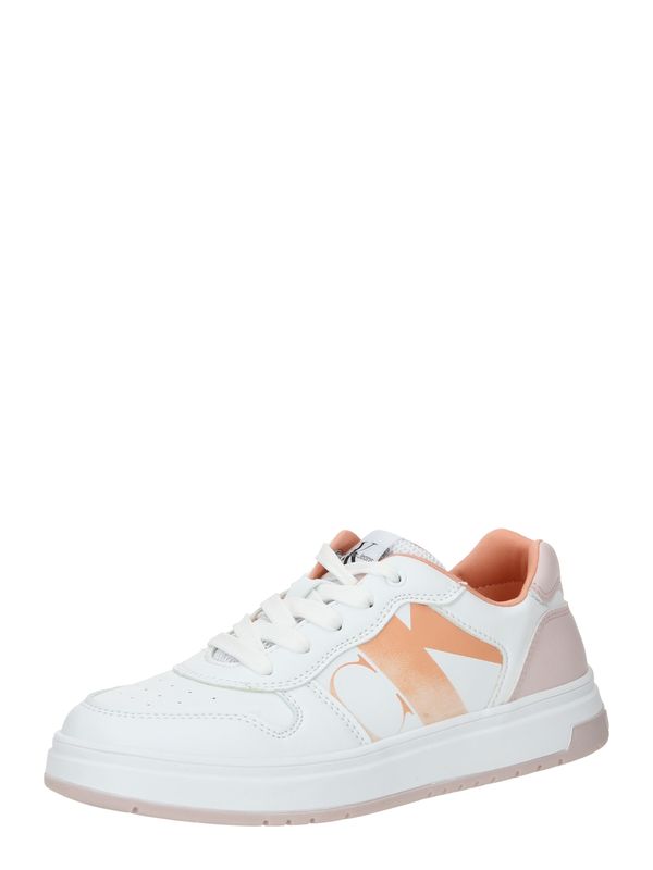 Calvin Klein Jeans Calvin Klein Jeans Спортни обувки  оранжево / пепел от рози / бяло