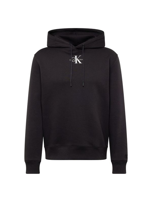Calvin Klein Jeans Calvin Klein Jeans Суичър  черно / бяло
