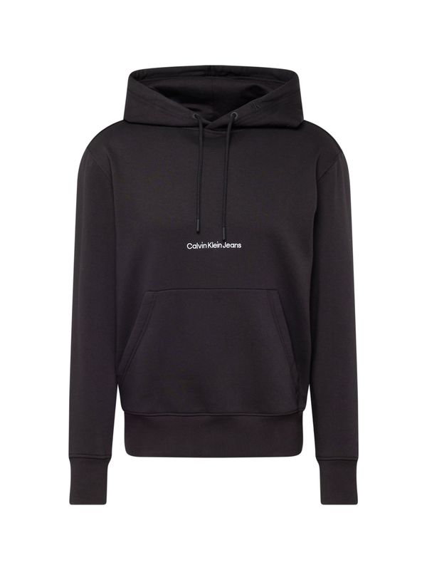Calvin Klein Jeans Calvin Klein Jeans Суичър  черно / бяло