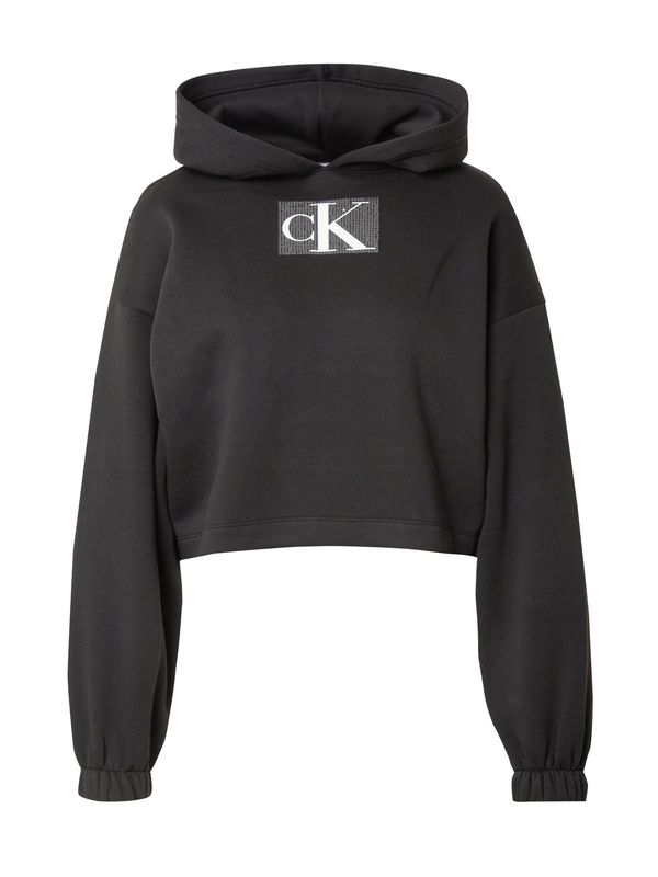 Calvin Klein Jeans Calvin Klein Jeans Суичър  черно / бяло