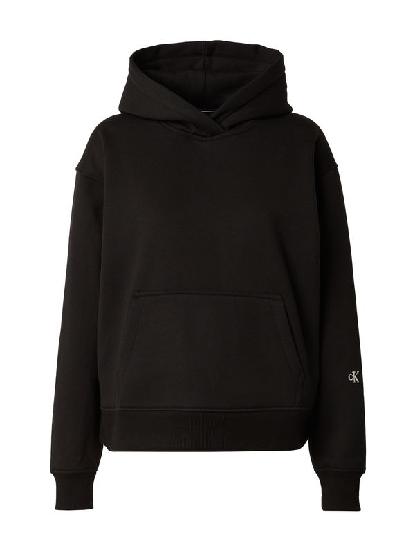 Calvin Klein Jeans Calvin Klein Jeans Суичър  черно / бяло