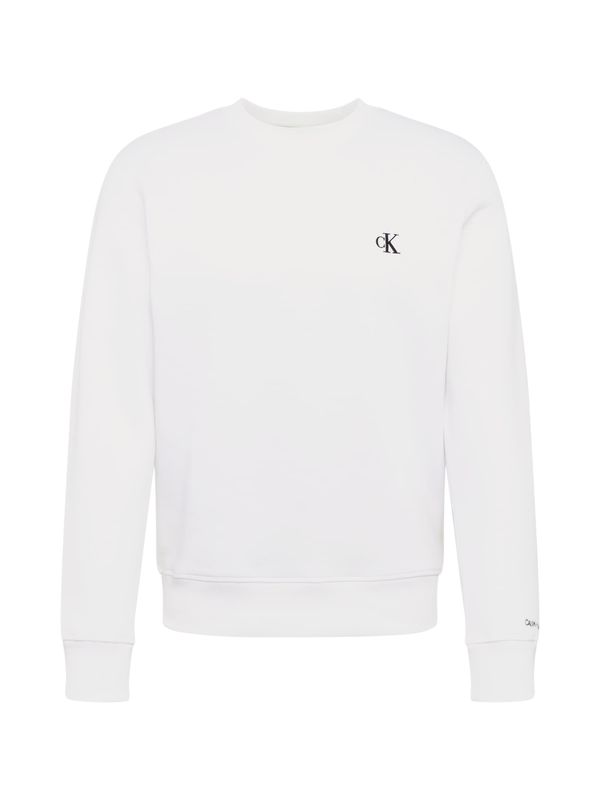 Calvin Klein Jeans Calvin Klein Jeans Суичър 'Essential'  черно / бяло