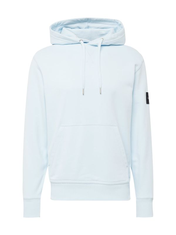 Calvin Klein Jeans Calvin Klein Jeans Суичър  пастелно синьо / черно / бяло