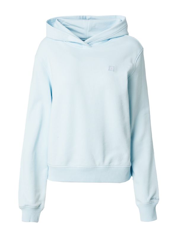 Calvin Klein Jeans Calvin Klein Jeans Суичър  светлосиньо / бяло