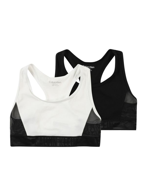 Calvin Klein Jeans Calvin Klein Jeans Сутиен  черно / бяло