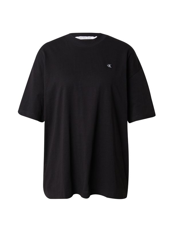 Calvin Klein Jeans Calvin Klein Jeans Тениска  черно / бяло