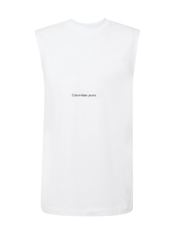 Calvin Klein Jeans Calvin Klein Jeans Тениска  черно / бяло