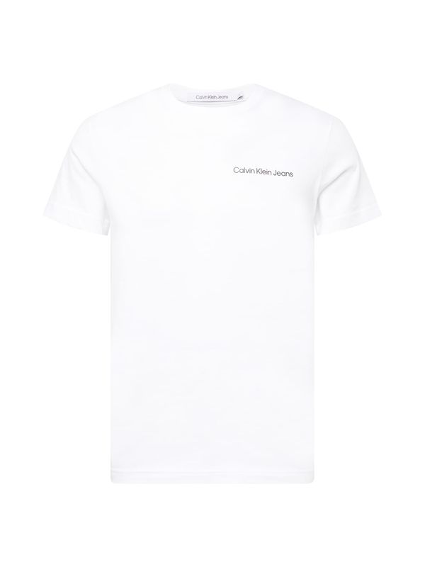 Calvin Klein Jeans Calvin Klein Jeans Тениска  черно / бяло