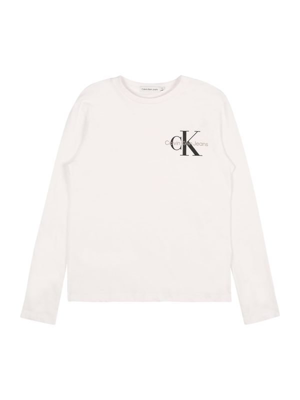 Calvin Klein Jeans Calvin Klein Jeans Тениска  черно / бяло