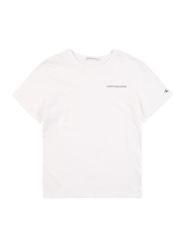 Calvin Klein Jeans Calvin Klein Jeans Тениска  черно / бяло