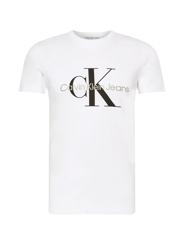 Calvin Klein Jeans Calvin Klein Jeans Тениска  камък / черно / бяло