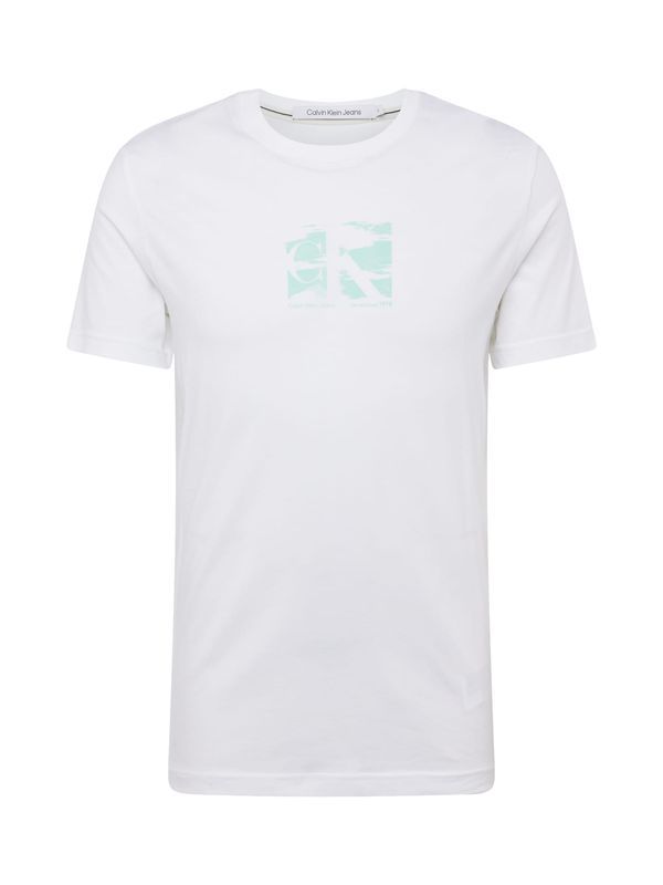 Calvin Klein Jeans Calvin Klein Jeans Тениска  мента / бяло