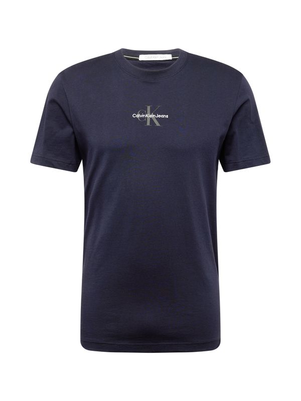 Calvin Klein Jeans Calvin Klein Jeans Тениска  морскосиньо / сиво / бяло