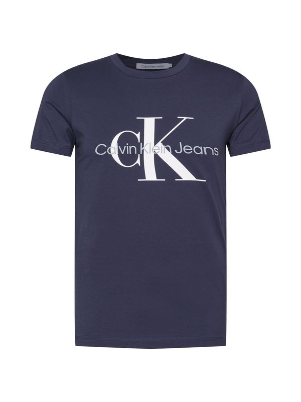 Calvin Klein Jeans Calvin Klein Jeans Тениска  морскосиньо / сиво / бяло
