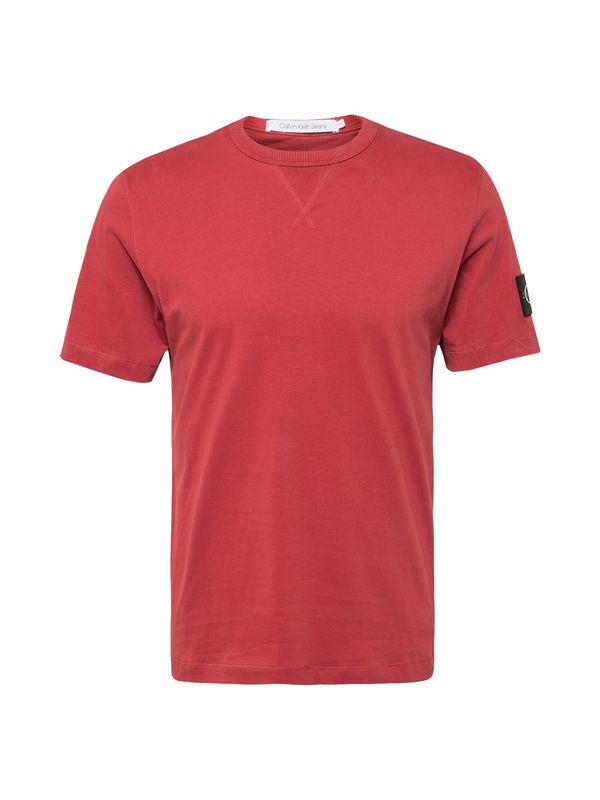 Calvin Klein Jeans Calvin Klein Jeans Тениска  пъпеш / черно / бяло