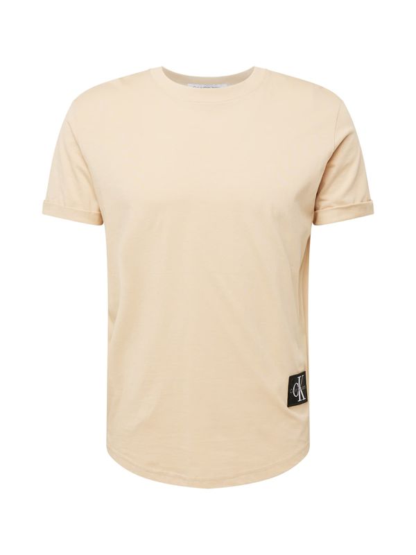 Calvin Klein Jeans Calvin Klein Jeans Тениска  светлобежово / сиво / черно / бяло